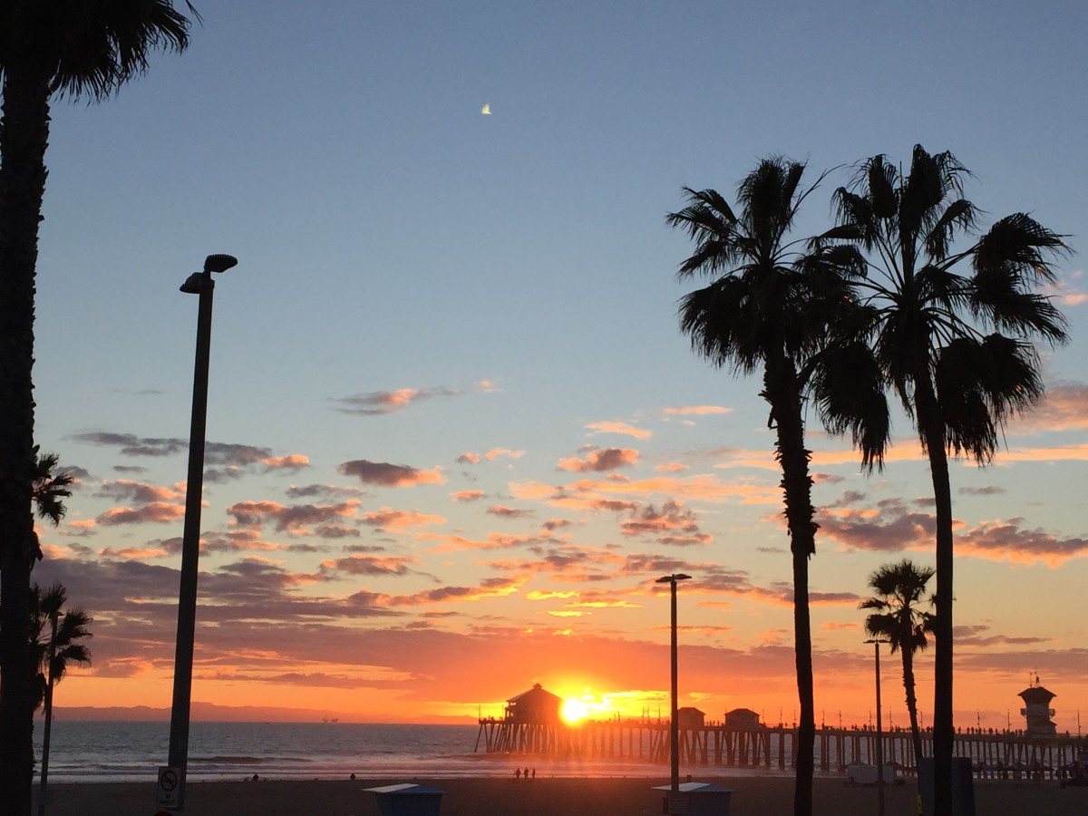 Huntington Beach Pier Sunset