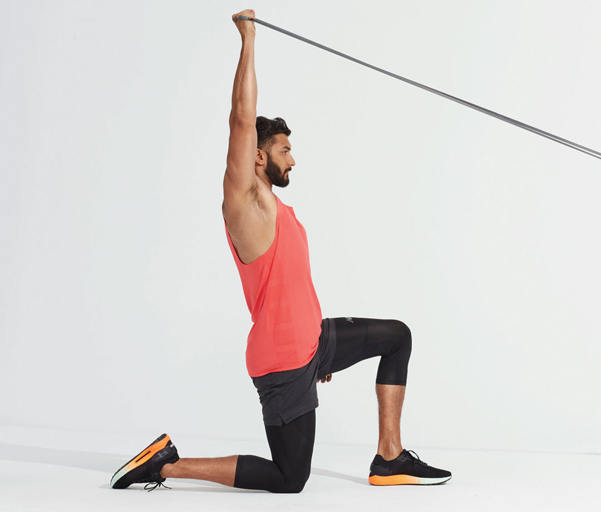Half-Kneeling Hip Flexor Stretch