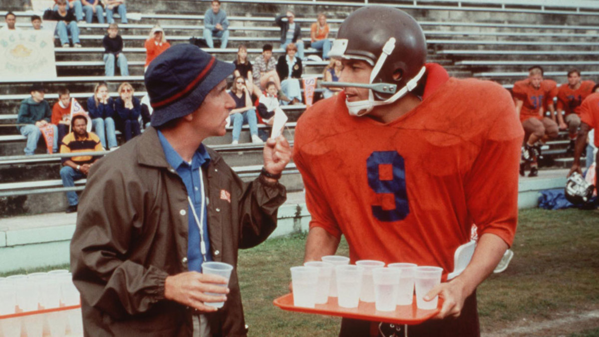 Adam Sandler And Henry Winkler Star In The New Movie 'Waterboy.' (Photo By Getty Images)