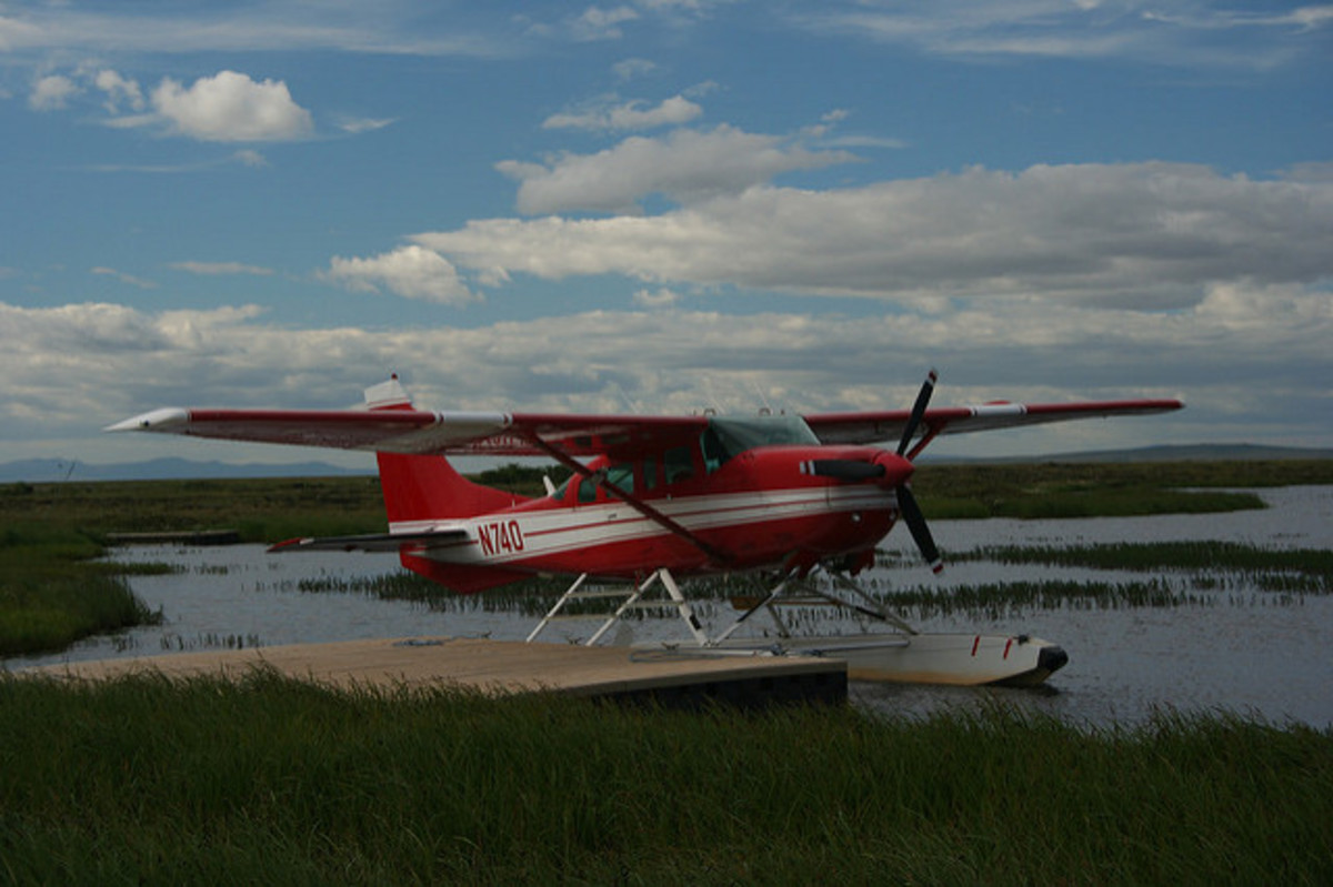 alaska float plane