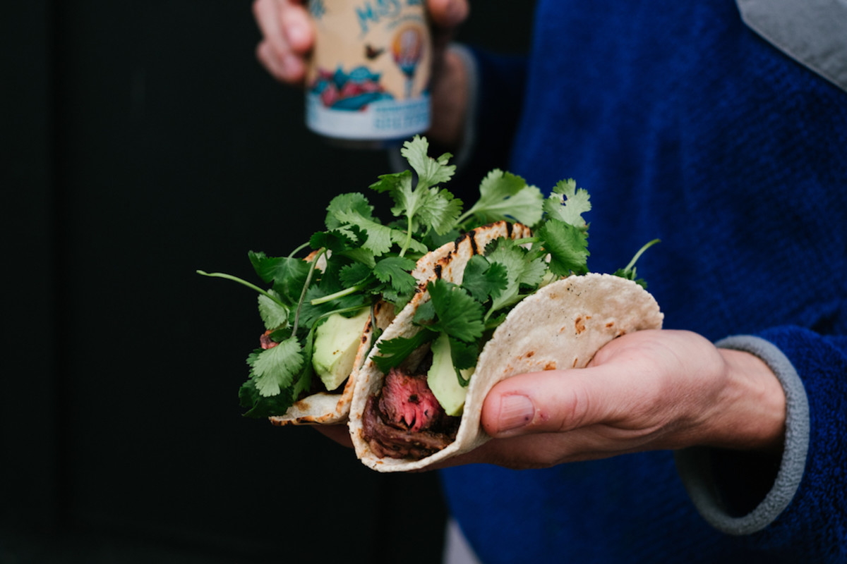 carne asada tacos