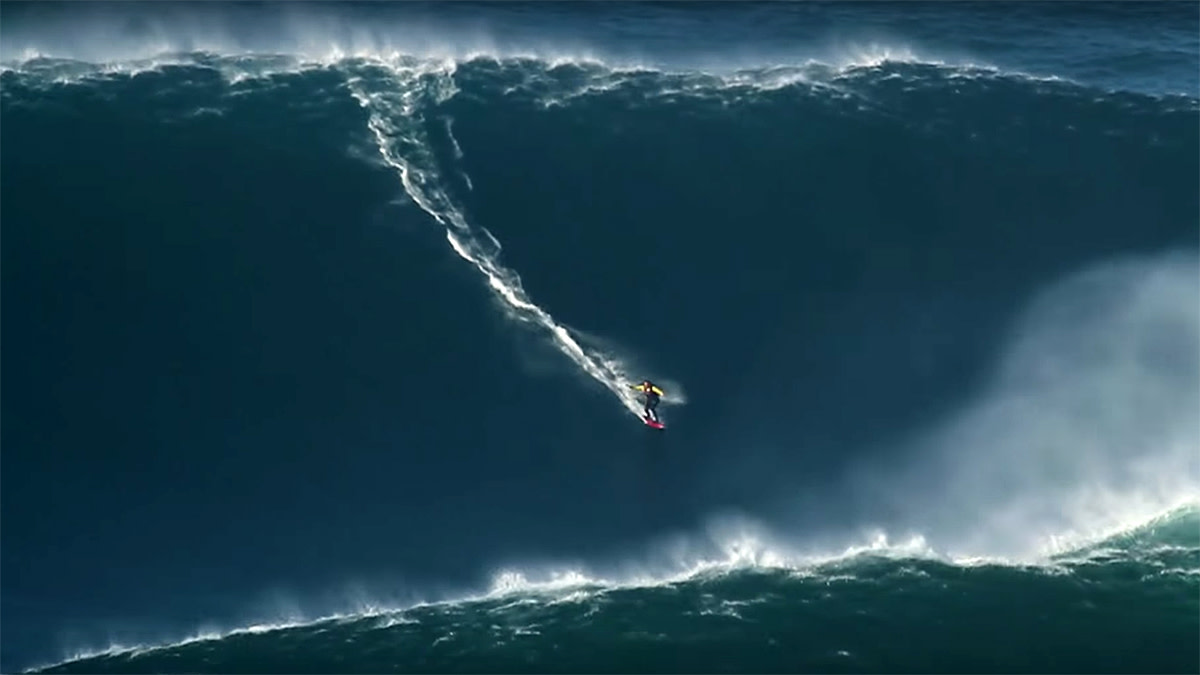 Guinness World Records makes a ruling on the largest wave surfed Men