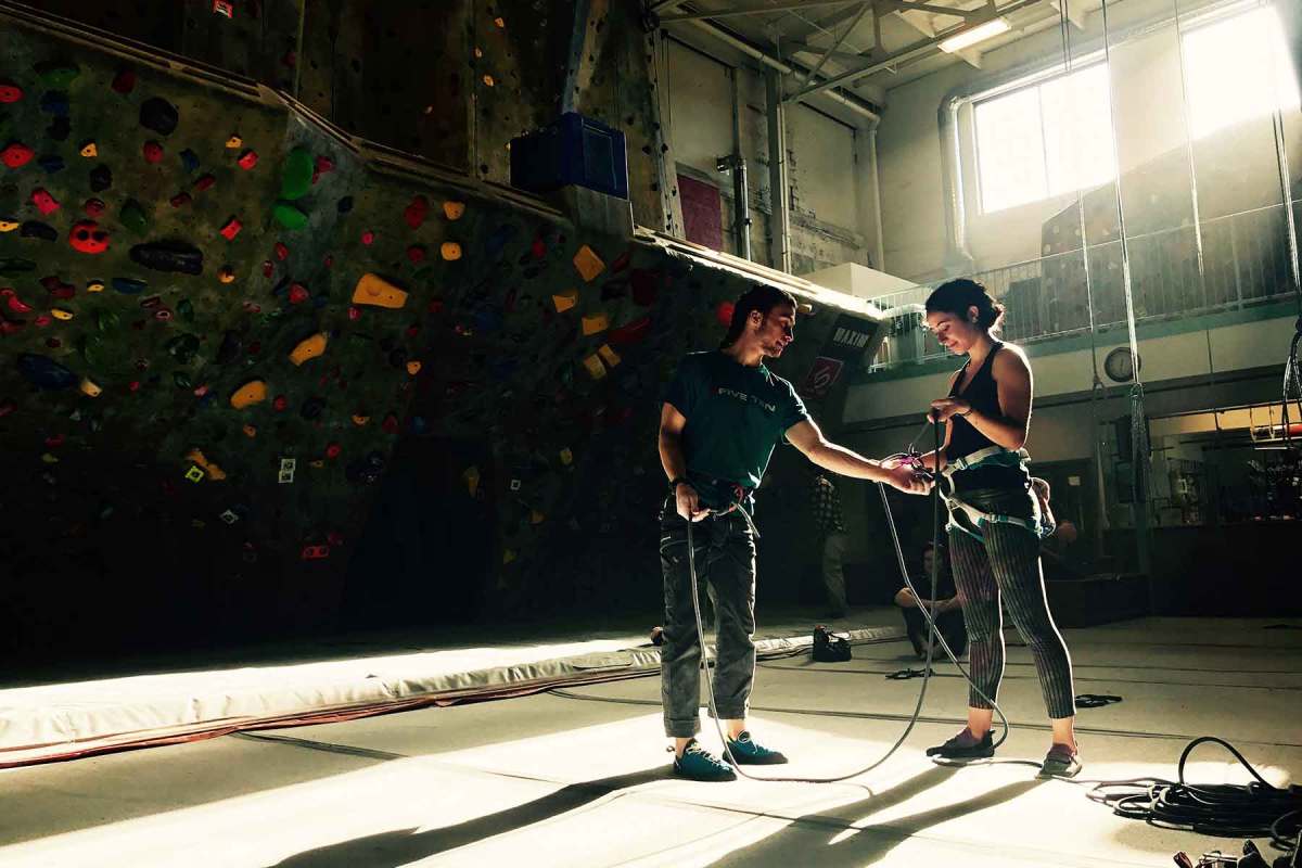 indoor climbing