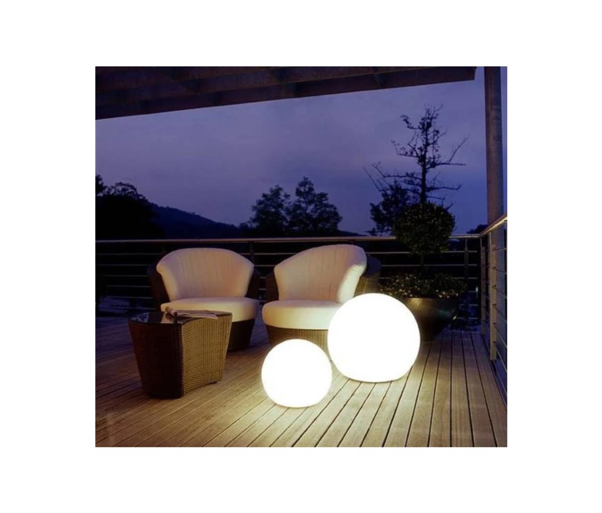 Articure exterior patio orb globe lights