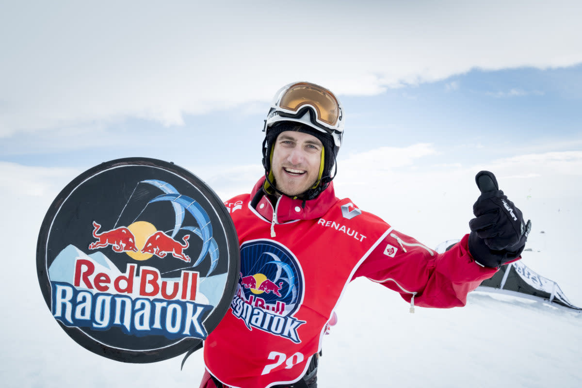red bull ragnarok snowkiting race