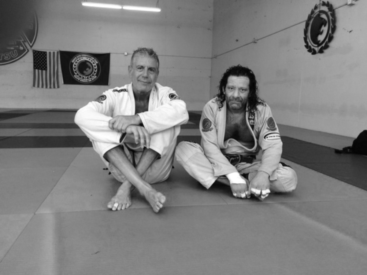 Anthony Bourdain jiu jitsu