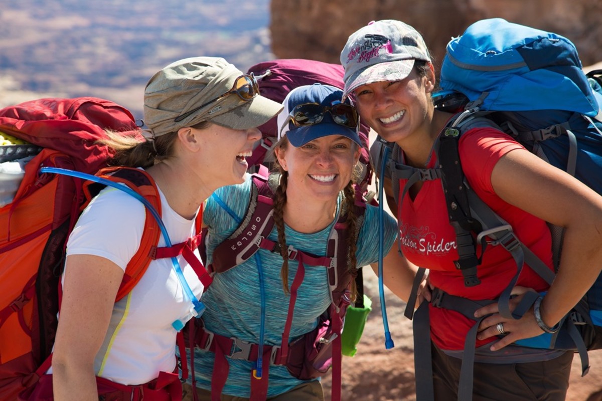 women's backpacking