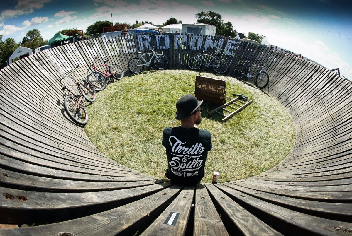 wall of death video bicycle wall of death