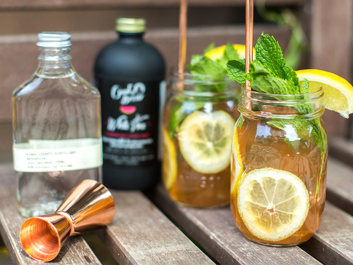 Red, White, and 'Shine cocktail