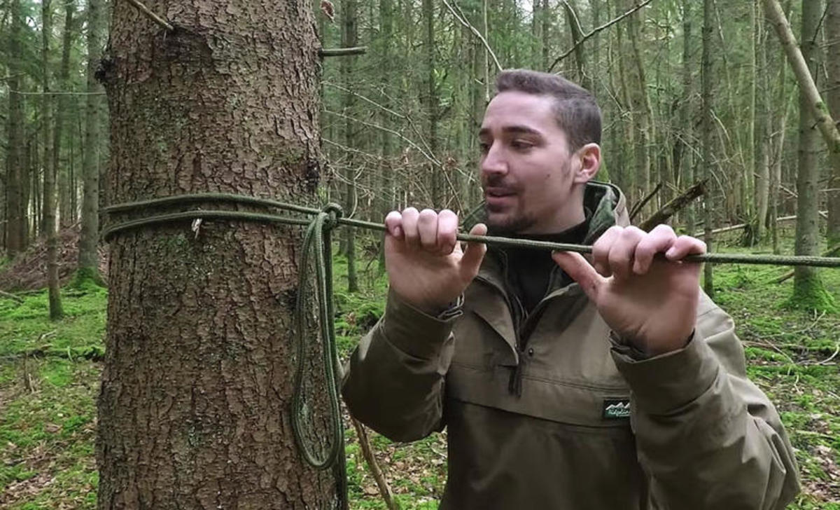 MCQbushcraft paracord knot shelter tarp cordage 7 1024×621