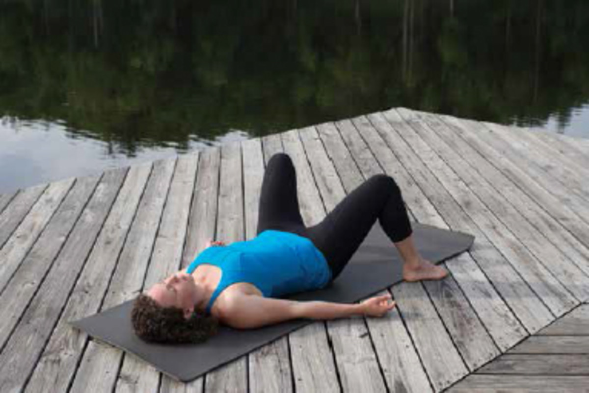 Yoga for Paddlers Windshield Wiper Pose