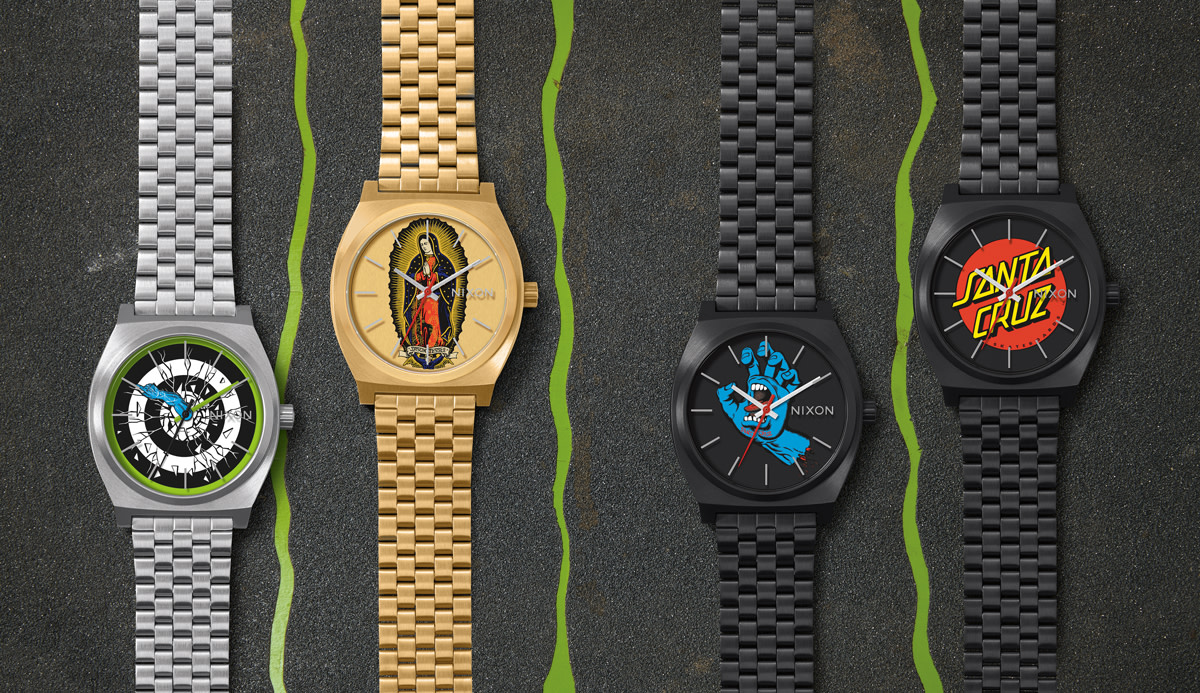 Gear News Nixon And Santa Cruz Skateboards Launch New Watch Collaboration Men S Journal