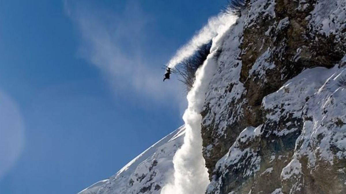 julian carr tackles 210 foot cliff