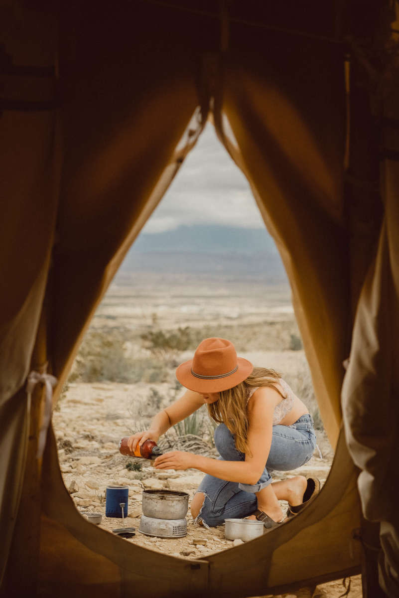 ghost town campsites