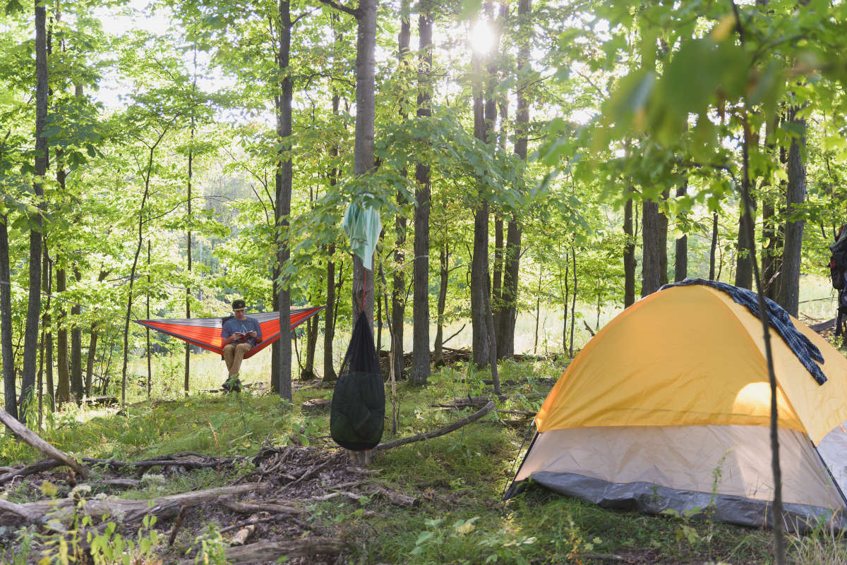 ghost town campsites