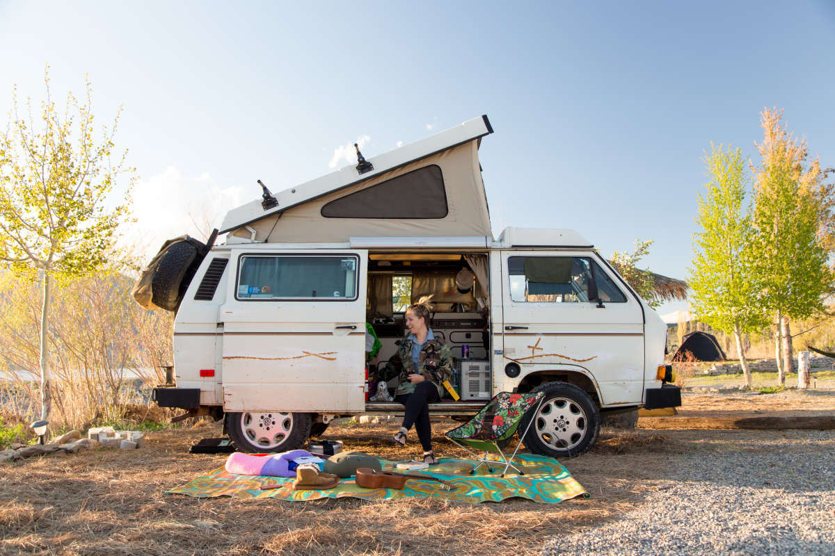 ghost town campsites