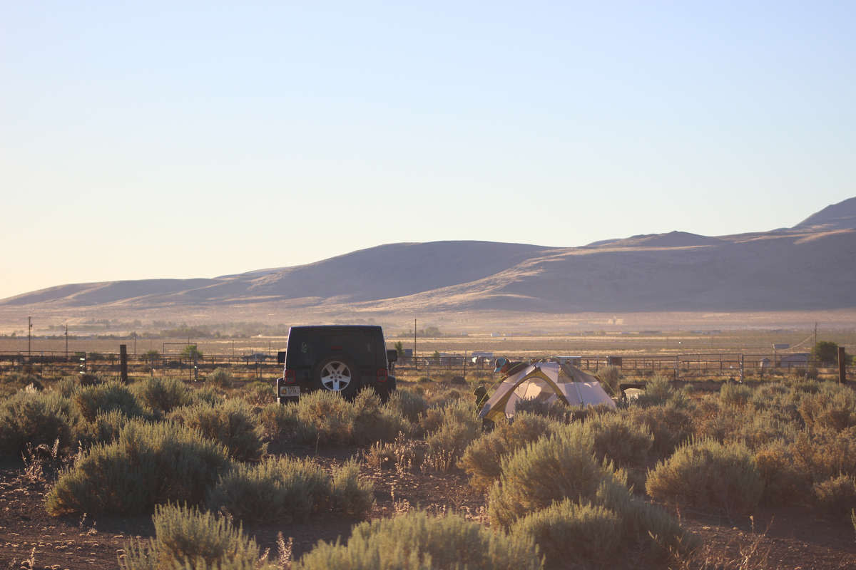 ghost town campsites