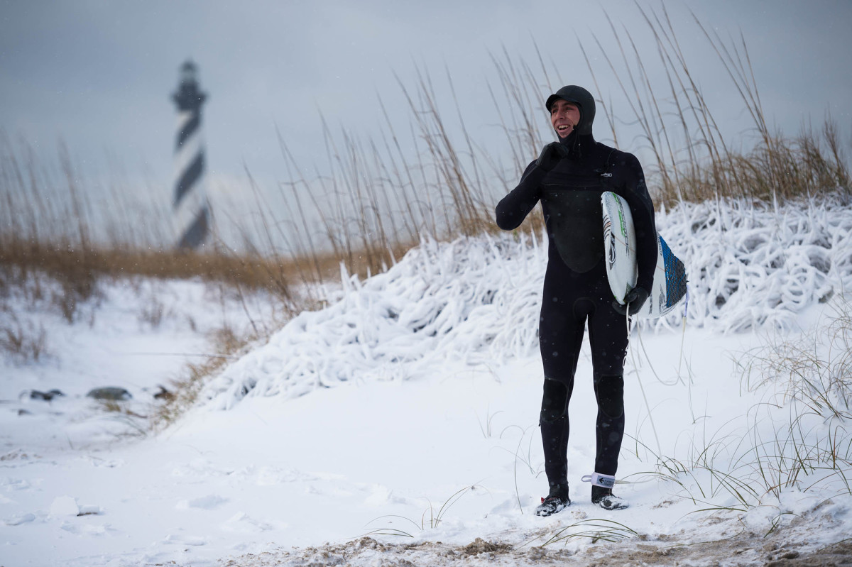 brett barley surfing winter storm grayson