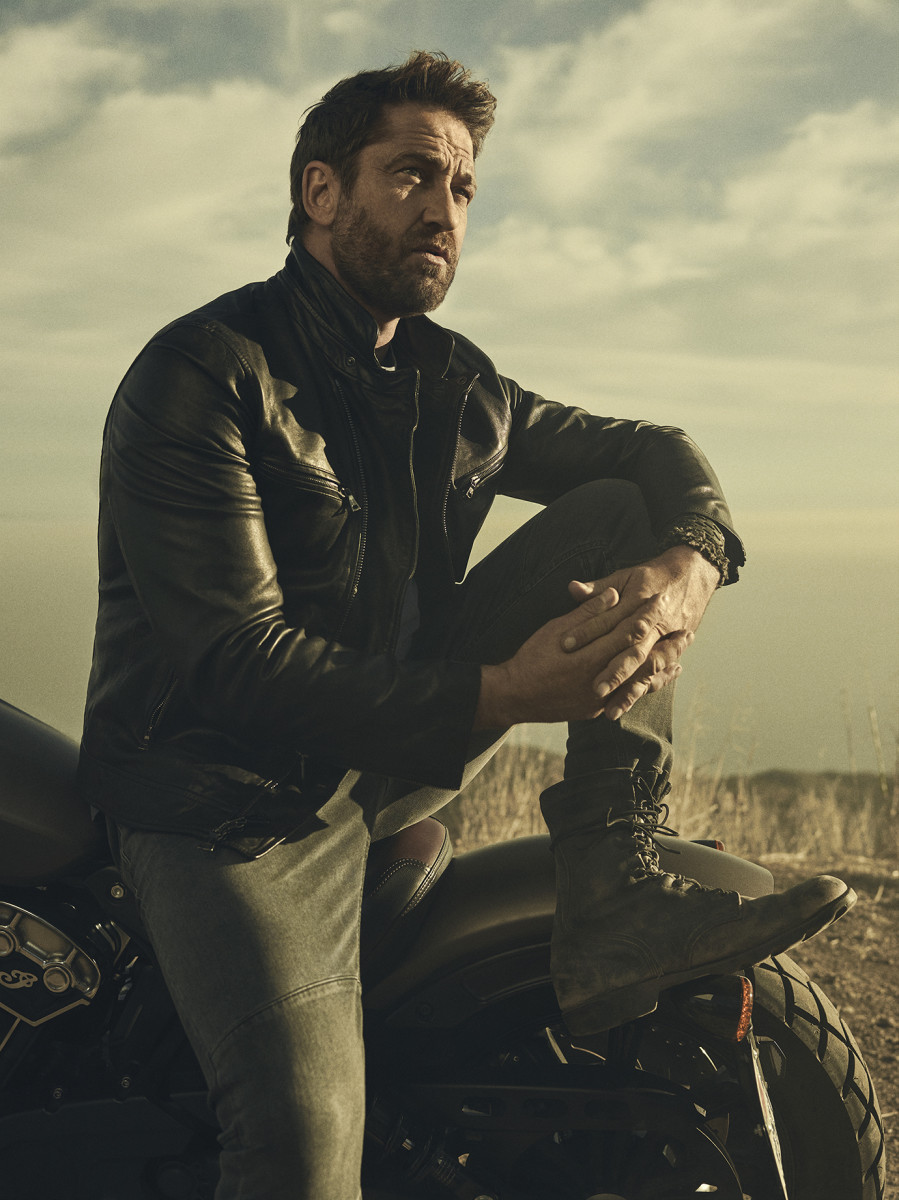 Gerard Butler photographed by Miller Mobley for the February 2018 issue of Men's Journal.