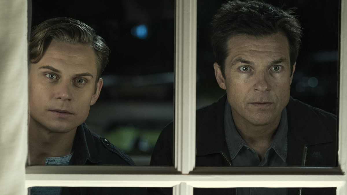 Billy Magnussen and Jason Bateman in a scene from 'Game Night.'