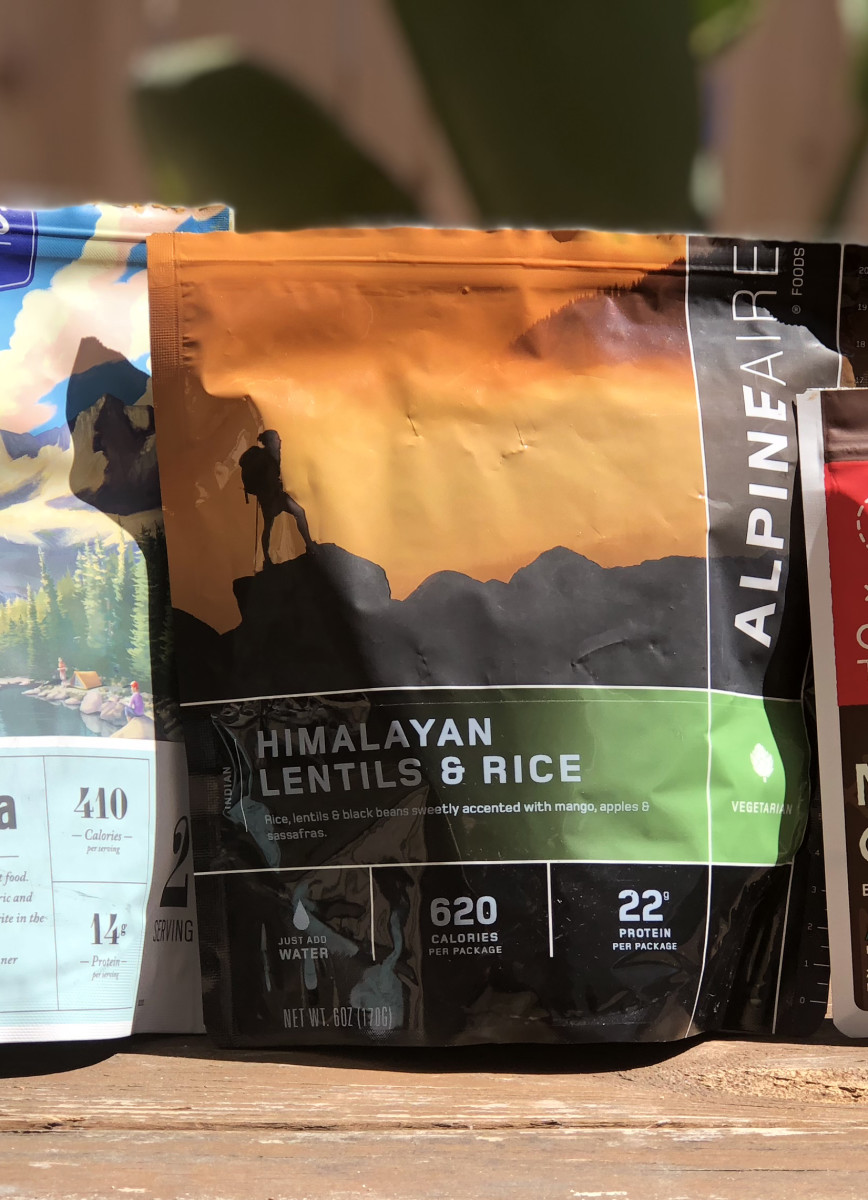 just add water meal pouch taste test
