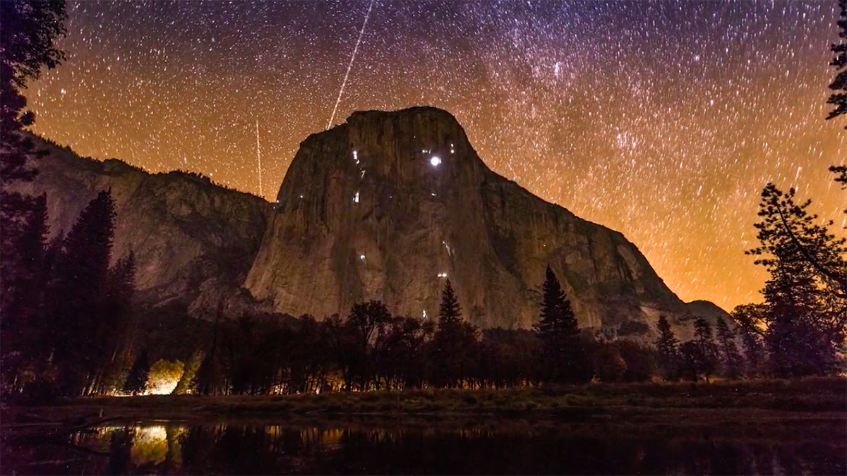 ElCapitanRecordClimbTimeLapse