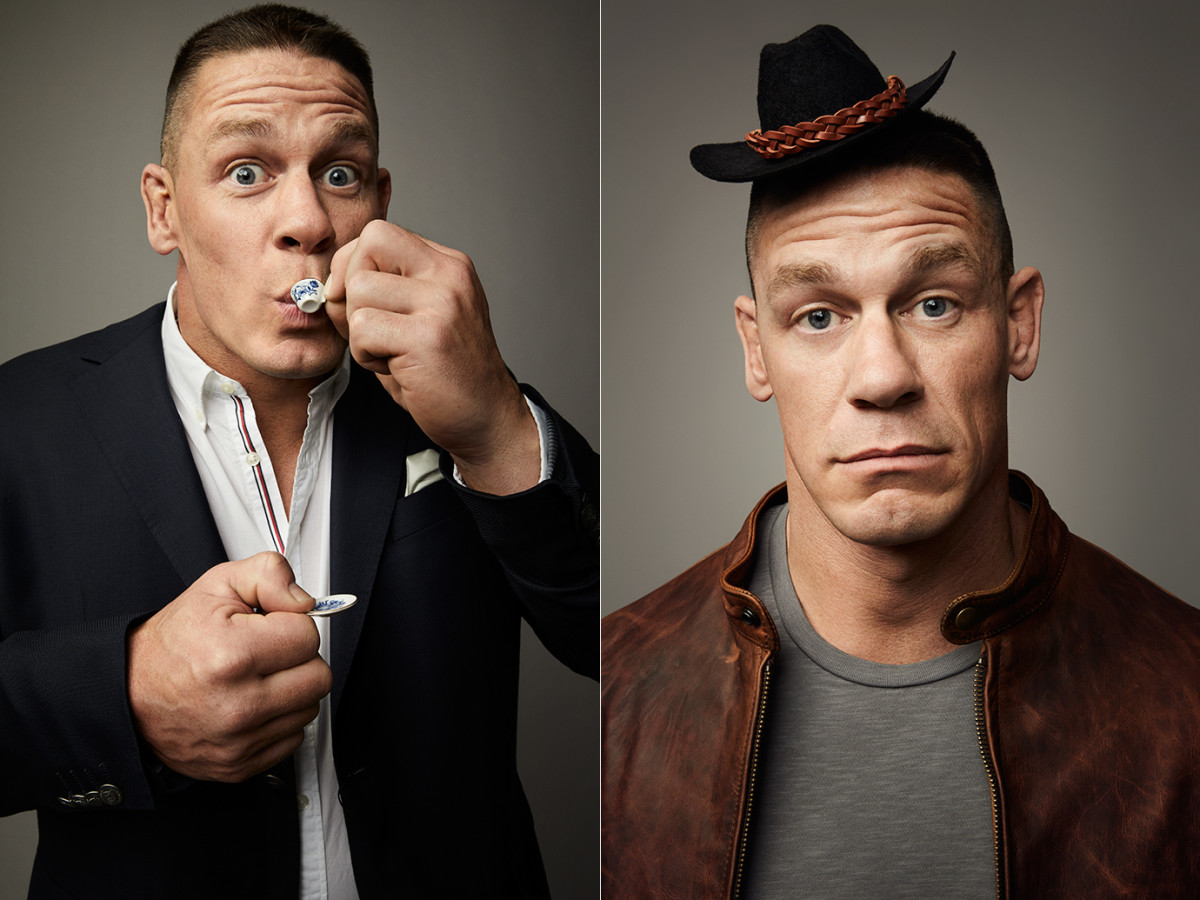 John Cena photographed for the May 2018 issue of Men's Journal by Art Streiber.