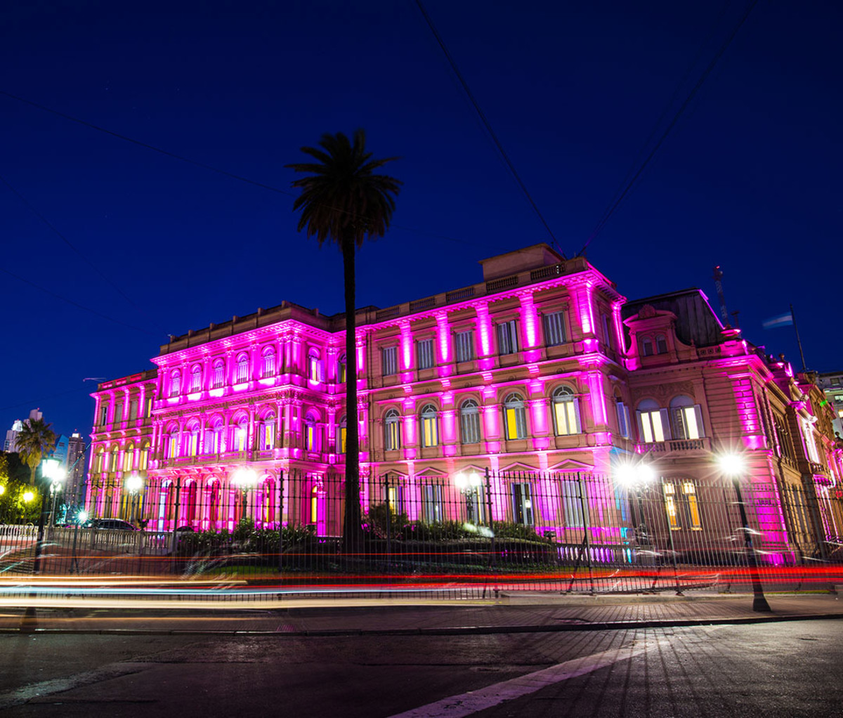 Casa Rosada, the president's house