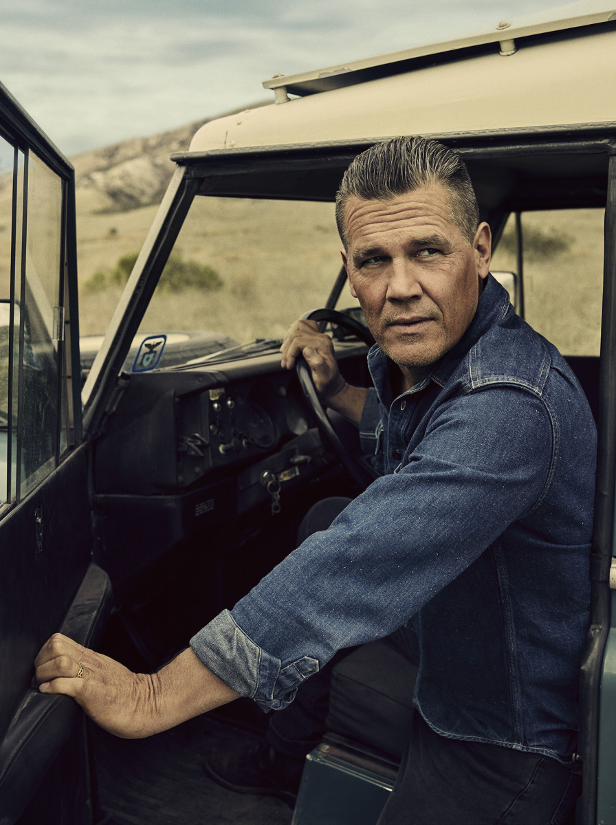 Josh Brolin photographed for the June 2018 issue of Men's Journal.