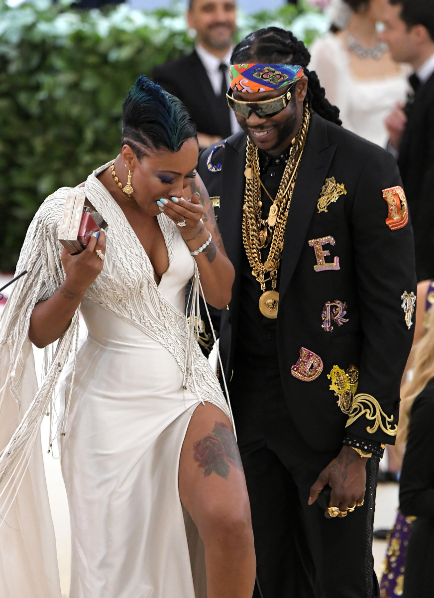 NEW YORK, NY - MAY 07: 2 Chainz (R) attends the Heavenly Bodies: Fashion & The Catholic Imagination Costume Institute Gala at The Metropolitan Museum of Art on May 7, 2018 in New York City.