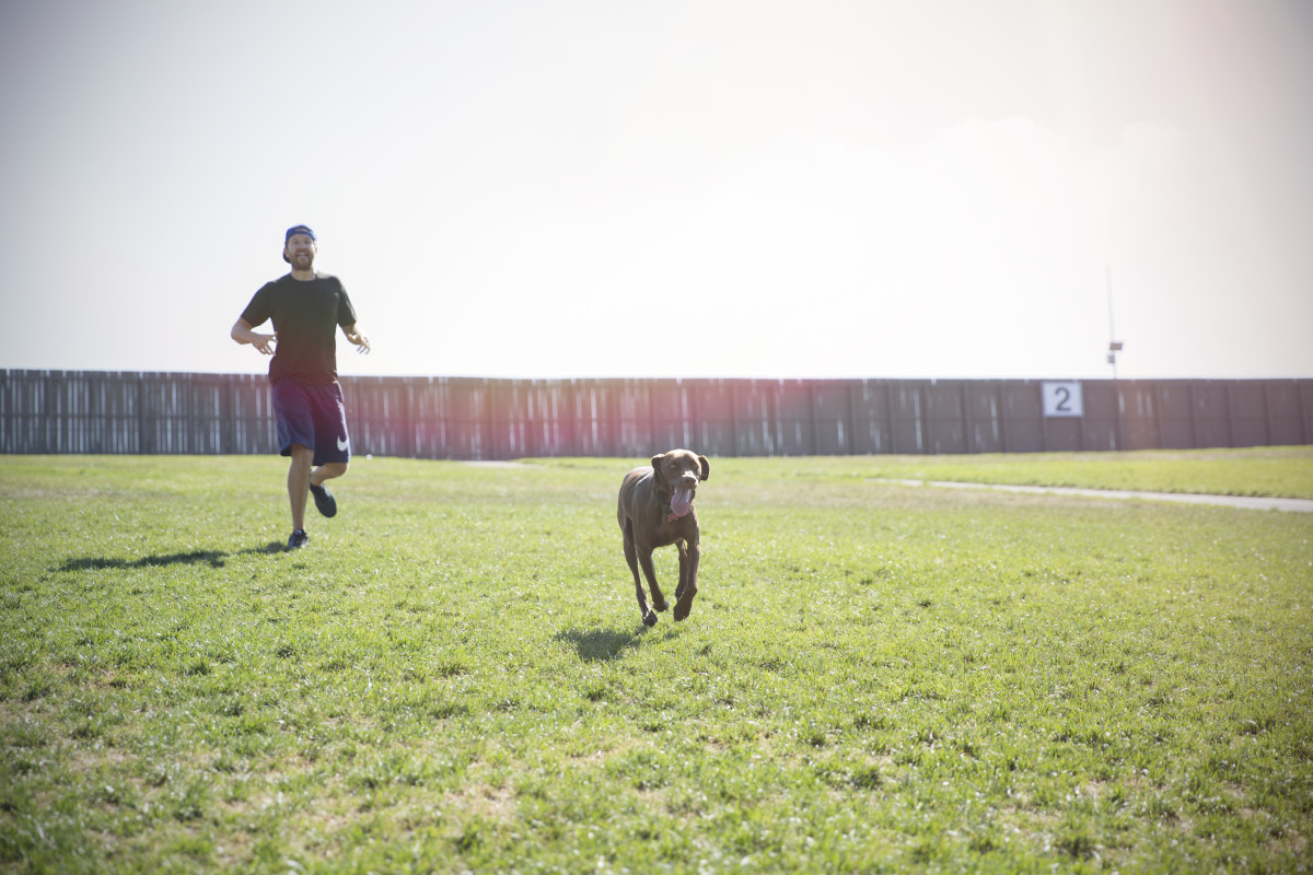 brett eldredge and dog edgar