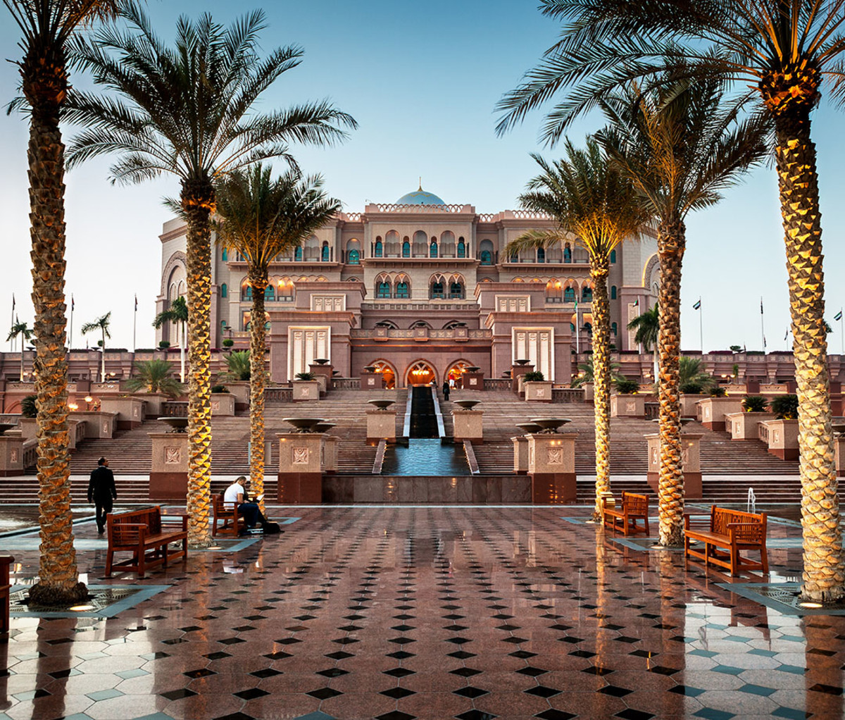 Emirates Palace in Arab Emirates
