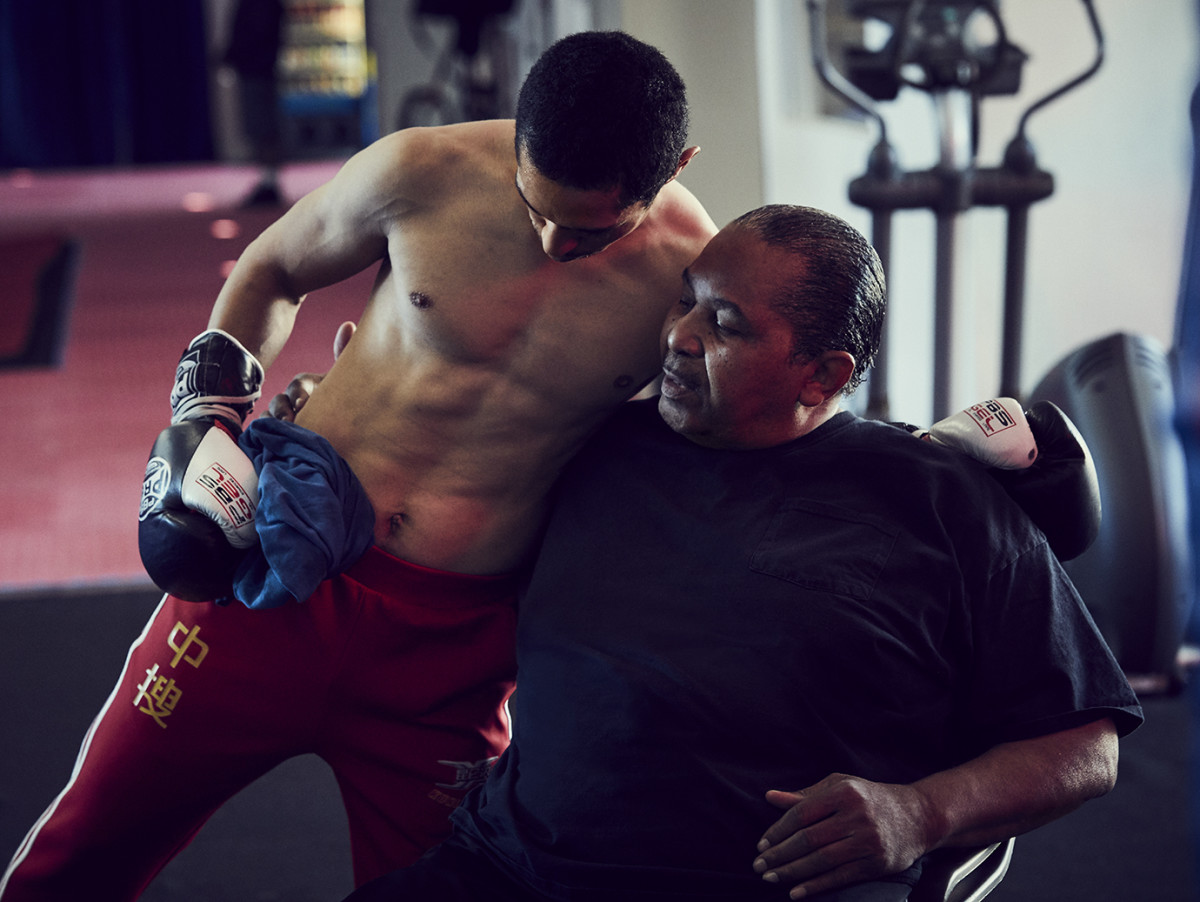 Arthur still trains fighters six days a week, including boxer Ming Freeman.