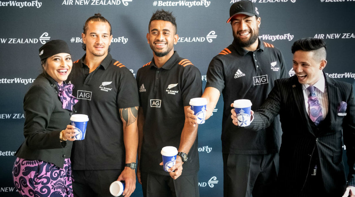 New Zealand All Blacks team