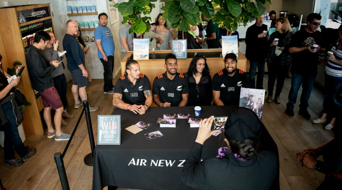 New Zealand All Blacks team