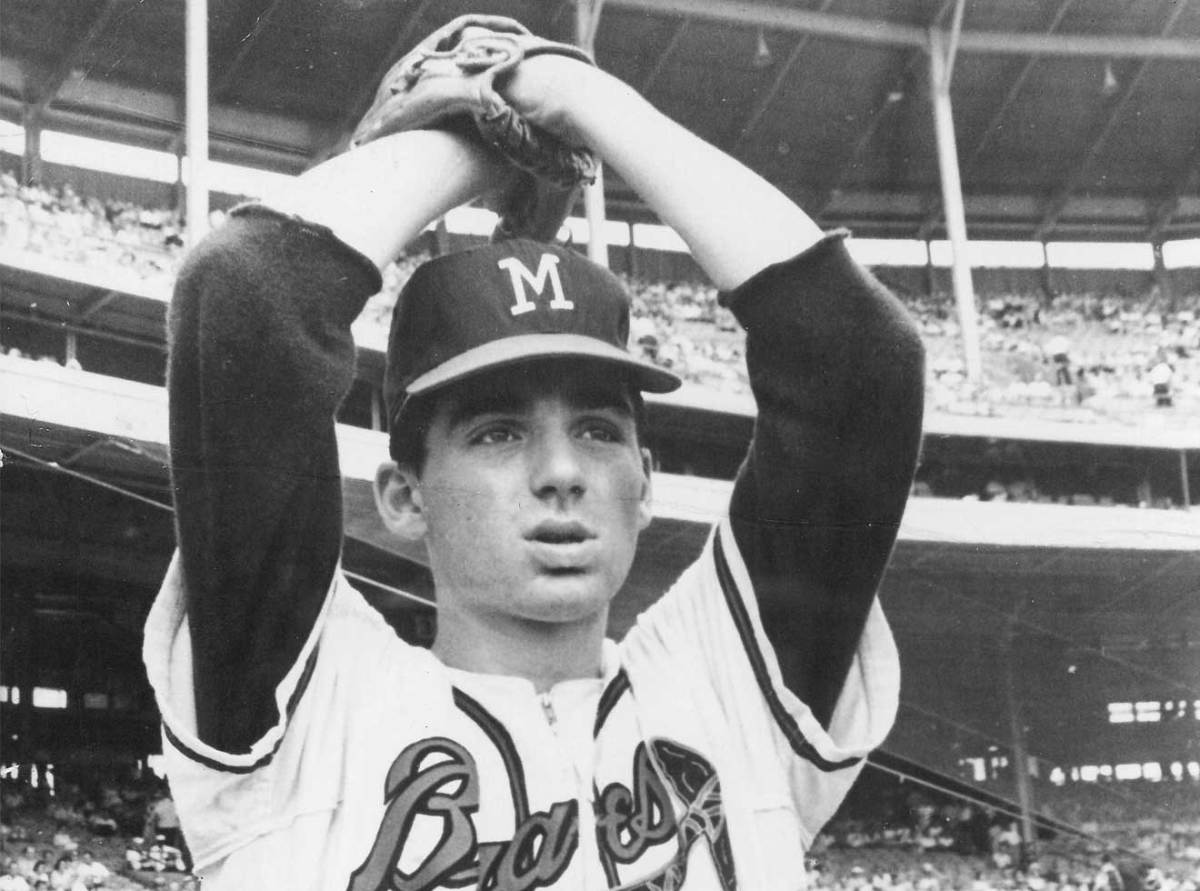 The author during his stint in the Braves' farm system