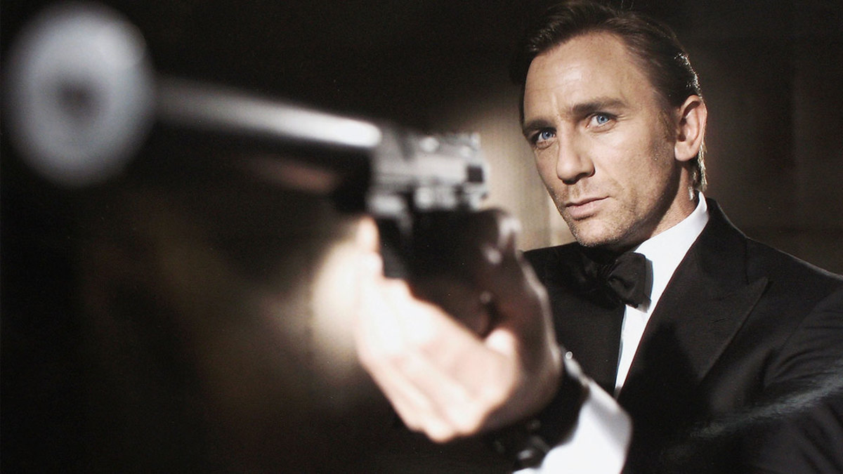 Actor Daniel Craig poses as James Bond. Who will be the next James Bond? Craig was unveiled as legendary British secret agent James Bond 007 in the 21st Bond film Casino Royale, at HMS President, St Katharine's Way on October 14, 2005 in London, England.