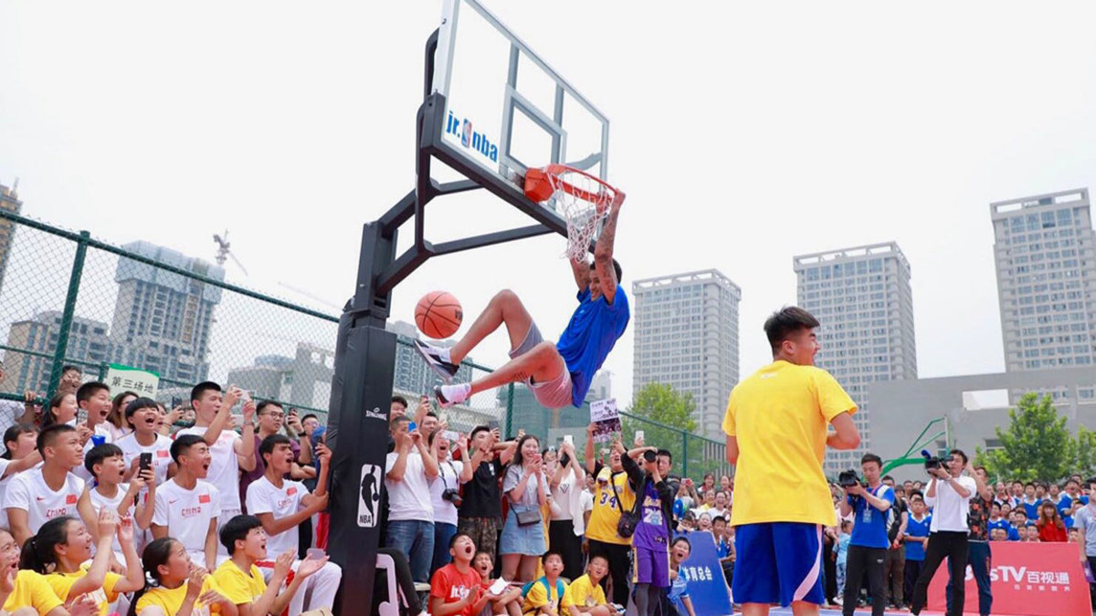 Kyle Kuzma, Los Angeles Lakers star in China with NBA