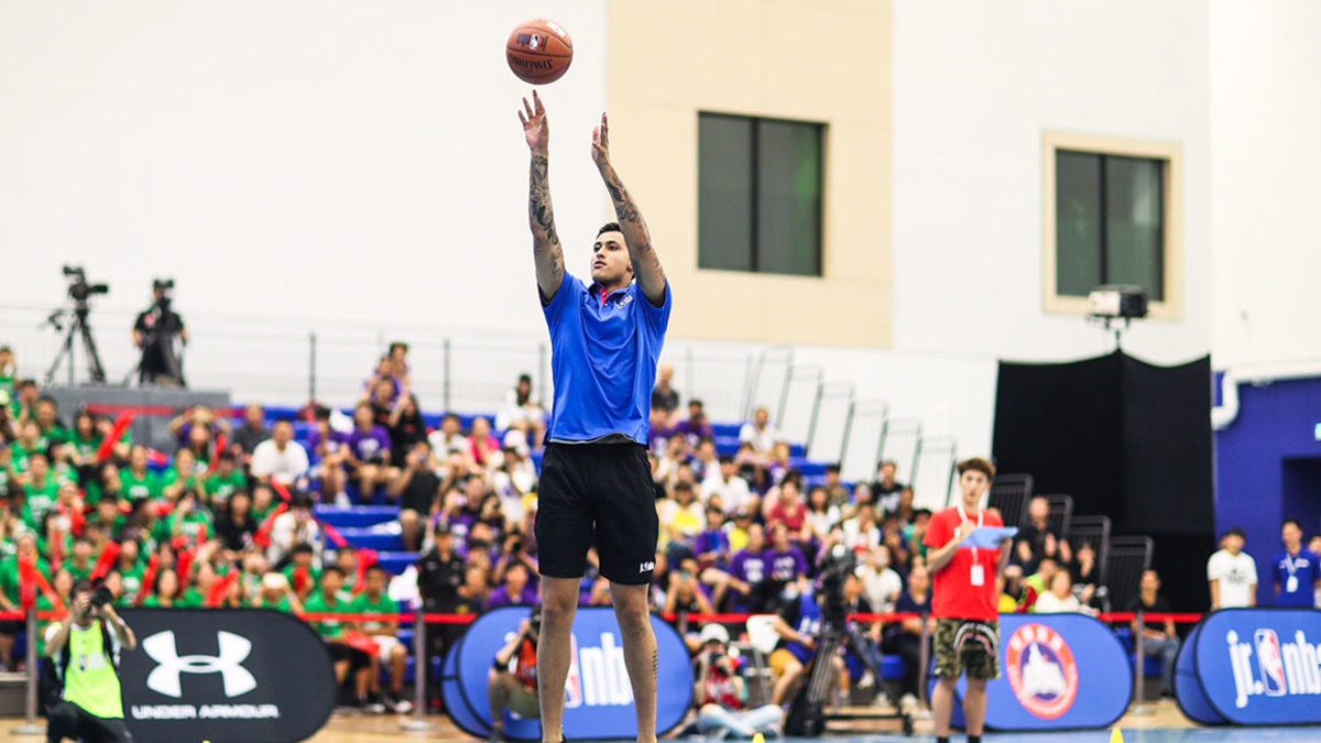 Kyle Kuzma, Los Angeles Lakers star in China with NBA
