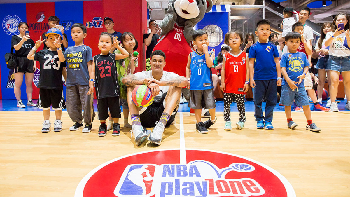 Kyle Kuzma, Los Angeles Lakers star in China with NBA