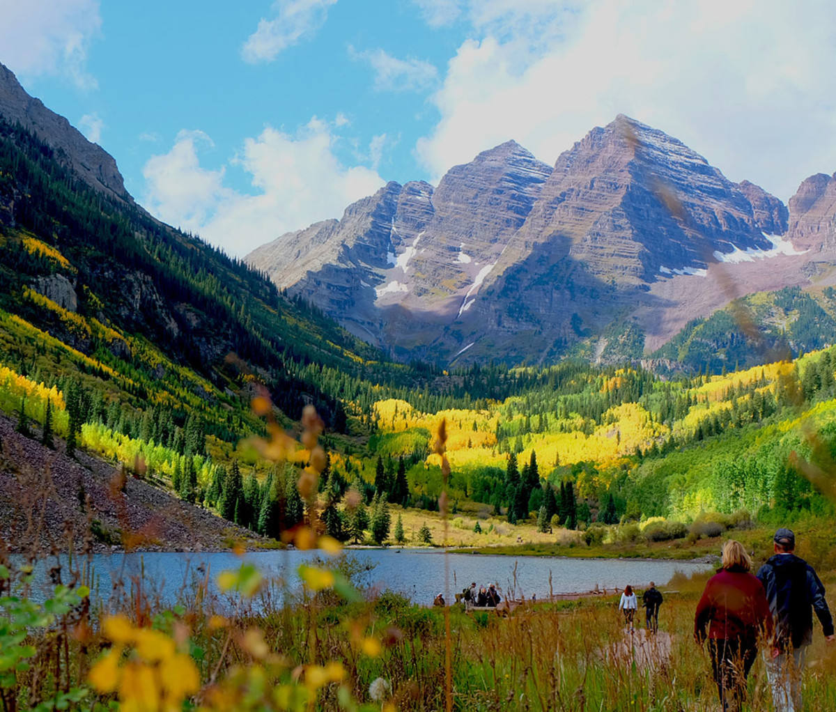 Maroon Bells in Aspen, CO
