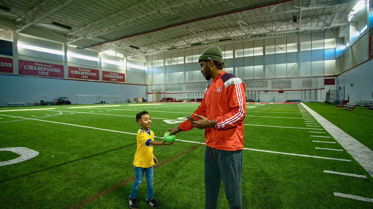 Braxton Miller workout