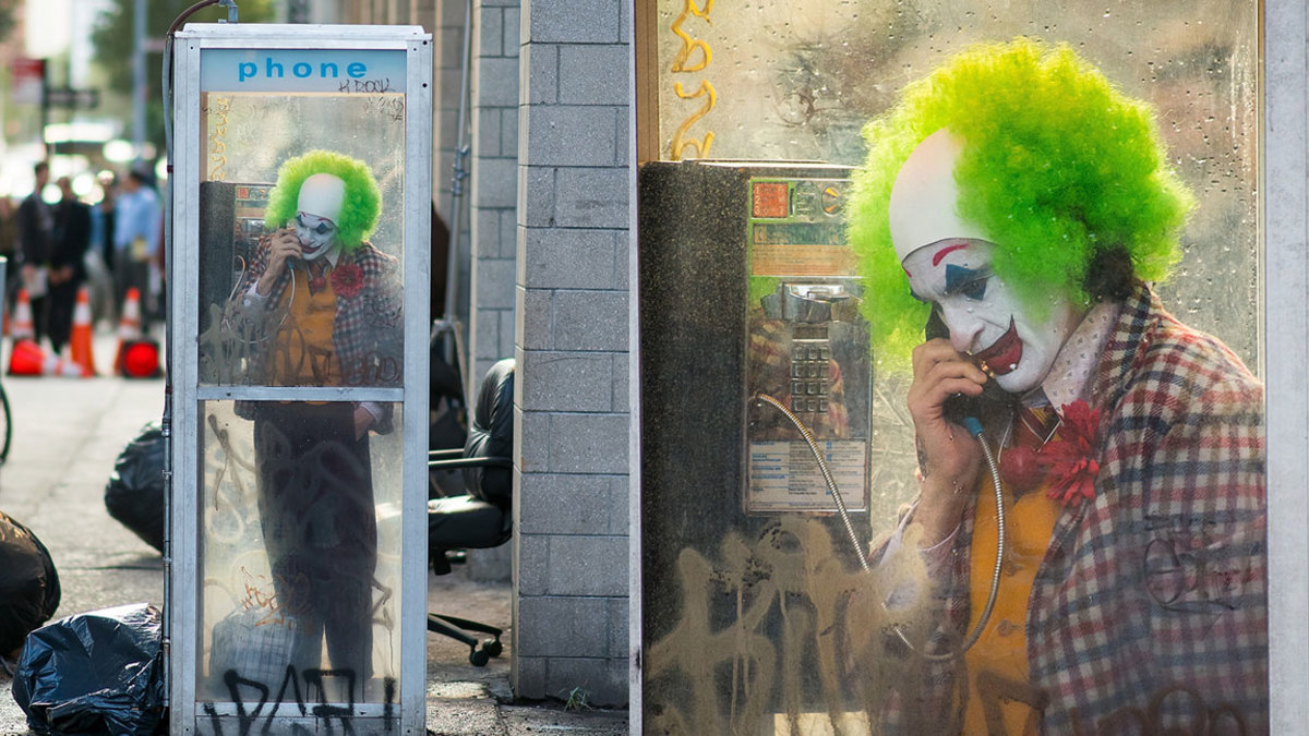 Joaquin Phoenix is seen filming a scene for 'Joker' in Brooklyn on September 24, 2018 in New York City. (Photo by Gotham/GC Images)