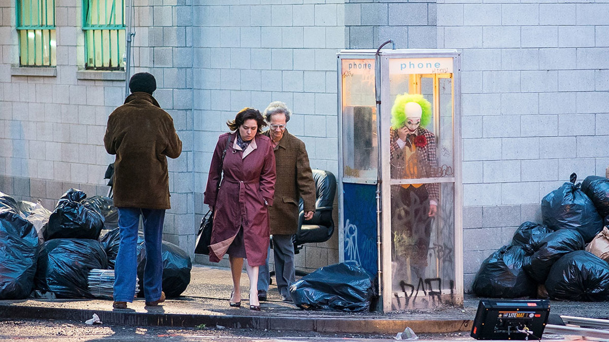 Joaquin Phoenix is seen filming a scene for 'Joker' in Brooklyn on September 24, 2018 in New York City. (Photo by Gotham/GC Images)