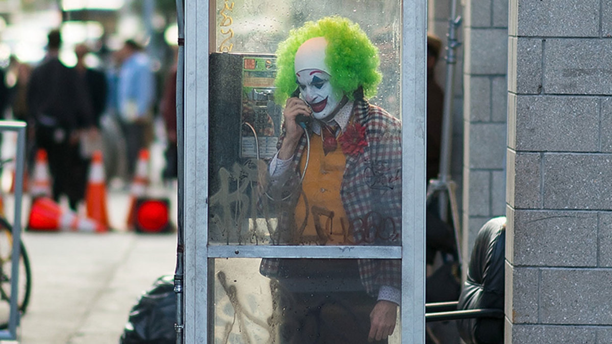 Joaquin Phoenix is seen filming a scene for 'Joker' in Brooklyn on September 24, 2018 in New York City. (Photo by Gotham/GC Images)
