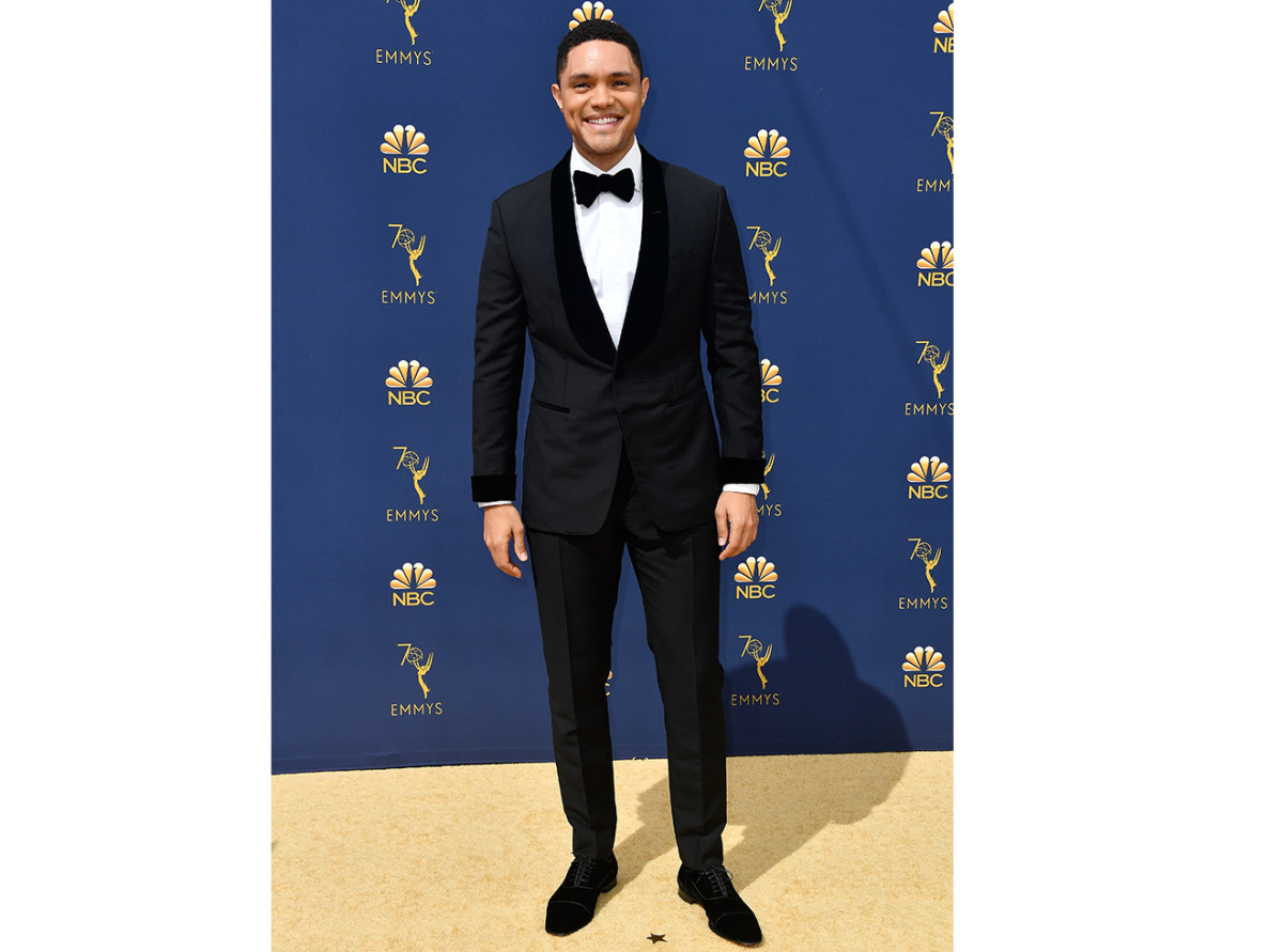 Trevor Noah attends the 70th Emmy Awards at Microsoft Theater on September 17, 2018 in Los Angeles, California.