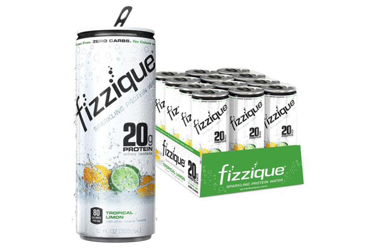 Fizzique sparkling protein water