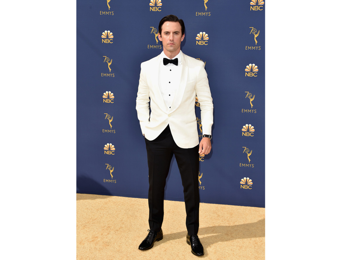 Milo Ventimiglia attends the 70th Emmy Awards at Microsoft Theater on September 17, 2018 in Los Angeles, California.