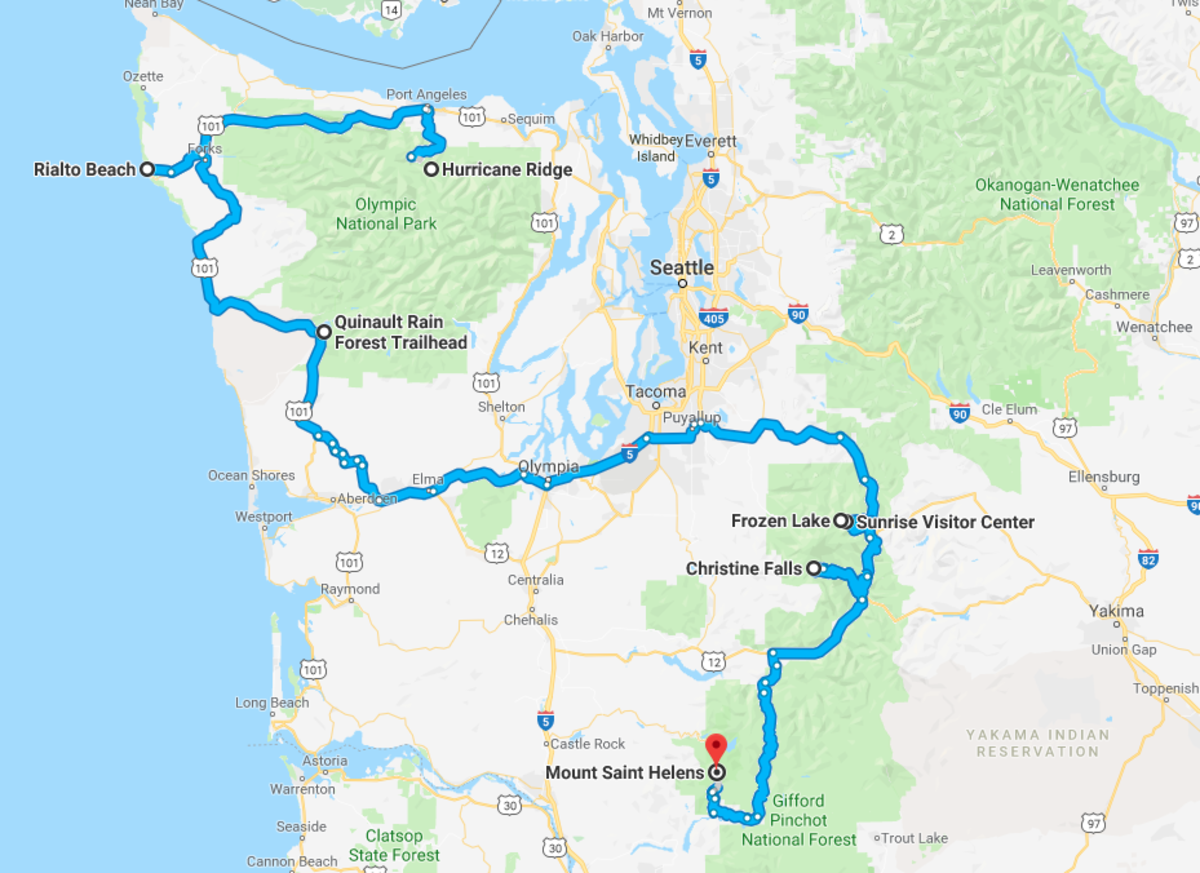 plan your pacific northwest road trip trails national parks camping