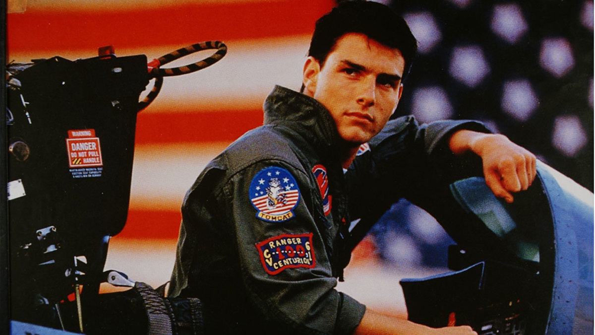 Tom Cruise, Schauspieler, USA, - als Pete Mitchell im Film `Top Gun'; R: Tony Scott, - USA 1985 (Photo by Röhnert/ullstein bild via Getty Images)